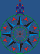 Nautical windrose